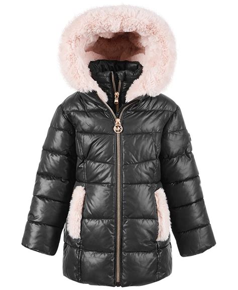 toddler girl michael kors coat|michael kors kidswear jacket.